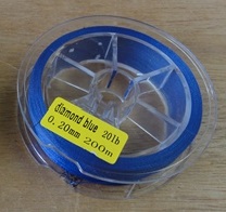 XMASセール ウルトラファインPEバッキング 20lb BLUE